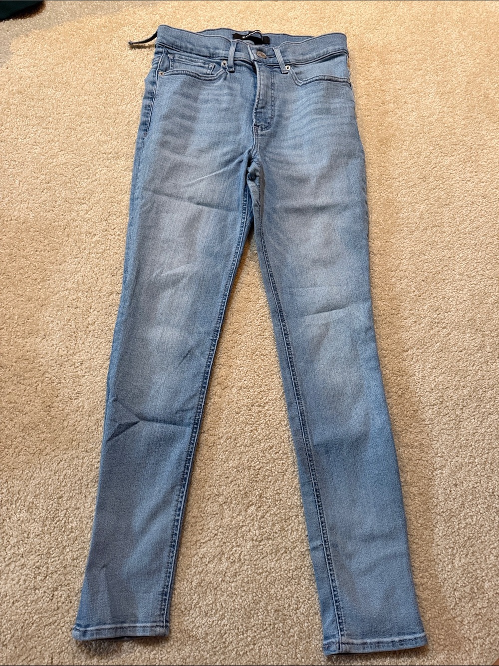 Express Women's Light Blue Skinny Jeans